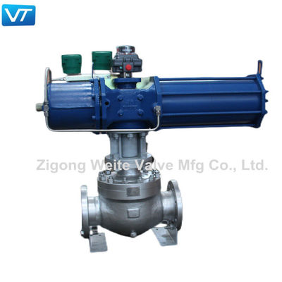 품질  Petroleum Gas Emergency Shutdown Valve API 6D Pneumatic ESD Valve 공장