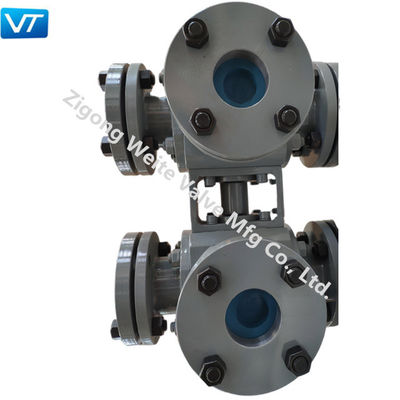 품질  VT Natural Gas Pipeline Fast Discharge Quick Shutdown Double Ball Valves 공장