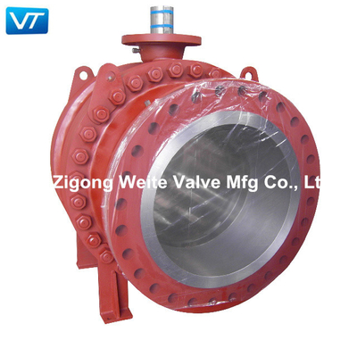 ASME B16.10  탄소강 플랜지된 볼 밸브 WCB 큰 사이즈 30 인치