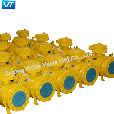 WCC 탄소강 볼 밸브 API 6D 600LB